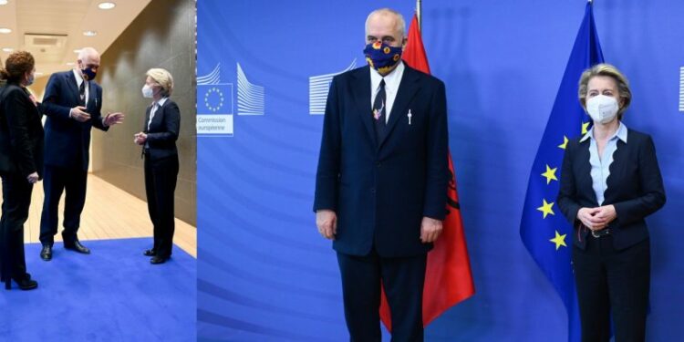 “Duhet të fillojnë negociatat!” Von der Leyen pas takimit me Ramën: Europa, e ardhmja e Shqipërisë