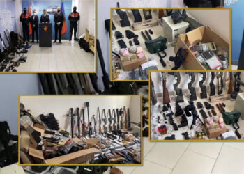 RENEA zbulon 18 baza armatimi në Tiranë, 5 të arrestuar, zbardhen 3 ngjarje kriminale me armë e tritol