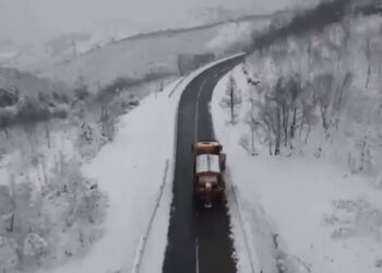 Borë dhe reshje shiu, ARRSH: Akset rrugore janë të kalueshme