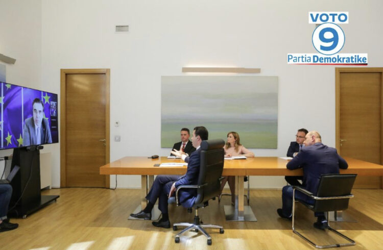 Basha me zv.Presidetin e KE: Brenda 100 ditëve nisim negociatat. Schinas: Keni arsye për t’u krenuar