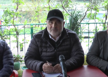 Deputeti Vullnet Sinaj takim në fshatin Astane: Kam mbajtur premtimi për rrugën e Lumit te Vlorës