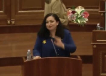 Vjosa Osmani flet si Presidente e Kosovës: Do brohoras pas fitoreve të çdo vajze e gruaje