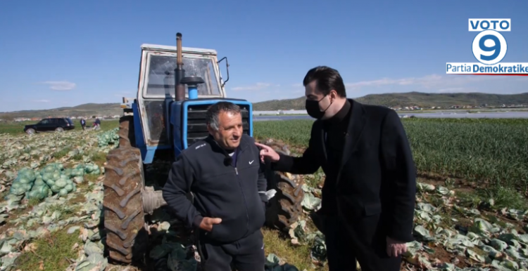 “Rama të vijë të tregojë programin”/Basha-fermerit: Subvencionet do t’i bëjmë ne realitet