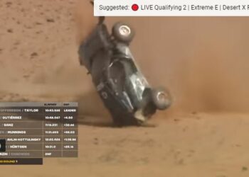 VIDEO/ Aksident i frikshëm, pilotja gjermane shpëton mrekullisht pas 6 rrotullimeve