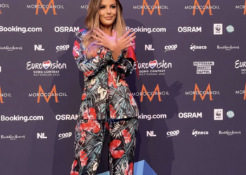 Bëri simbolin e shqiponjës dykrenare, mediat serbe ‘sulmojnë’ Anxhela Peristerin