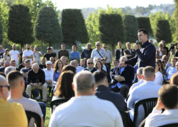 Basha në Lezhë: Regjimi Rama-Doshi nuk do të ketë paqe, s’do të lëmë asnjë mjet pa përdorur