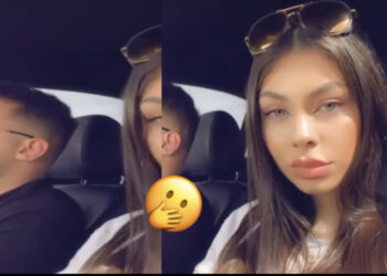 Vajza e ministrit Peleshi shfaqet në makinë me Romeo Veshajn