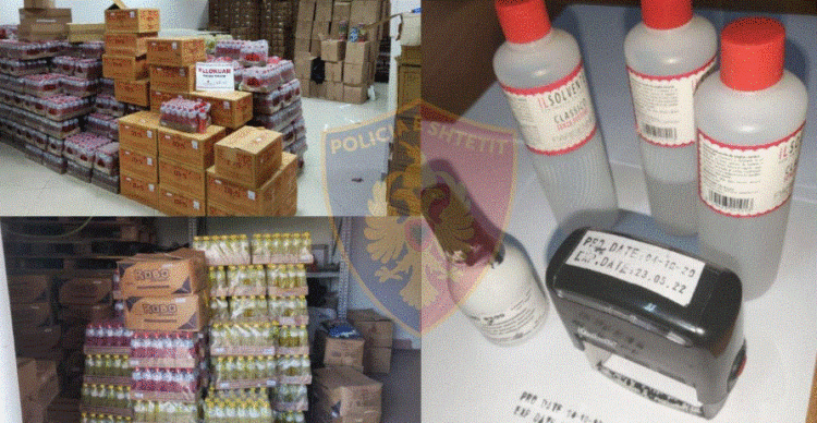 Ndryshonin datën e skadencave të produkteve dhe i shisnin, arrestohen 2 persona në Tiranë