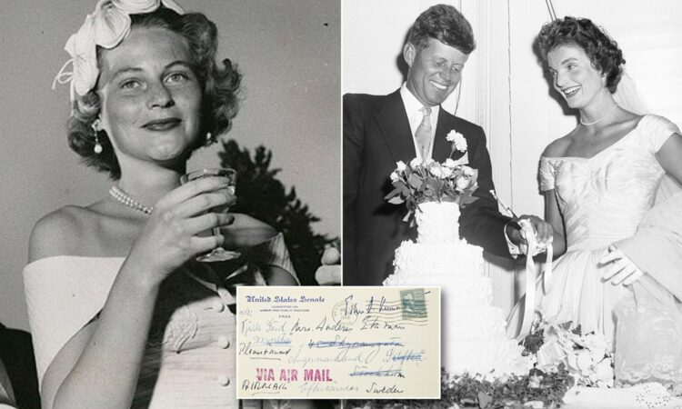 johnny kenedy and Gunilla Von Post