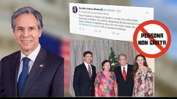 Arsyet pse Sali Berisha dhe familja shpallen non-grata në SHBA