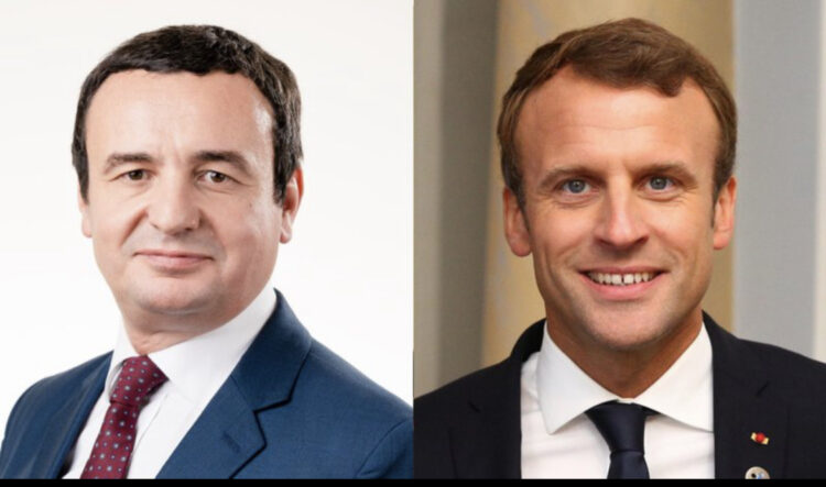 Kurti do të takohet për herë të parë me presidentin francez, Emmanuel Macron