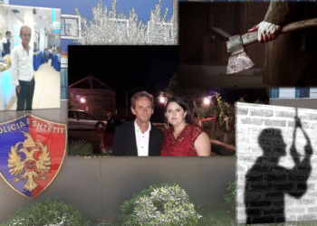 Babai i masakroi të ëmën me sopatë, djali i çiftit sheh skenën makabër. Momenti kur e nisin drejt ambulancës