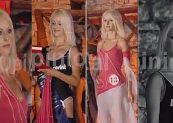Del VIDEO/ Kur gjyqtarja e Elbasanit konkurronte për Miss Shqipëria 2003