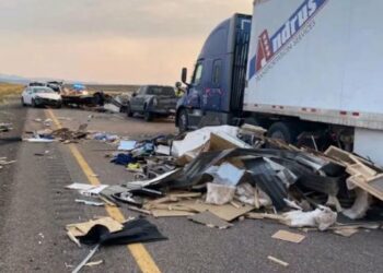 Stuhia e rërës shkakton aksident zinxhir në SHBA, 22 automjete përplasen me njëra-tjetrën