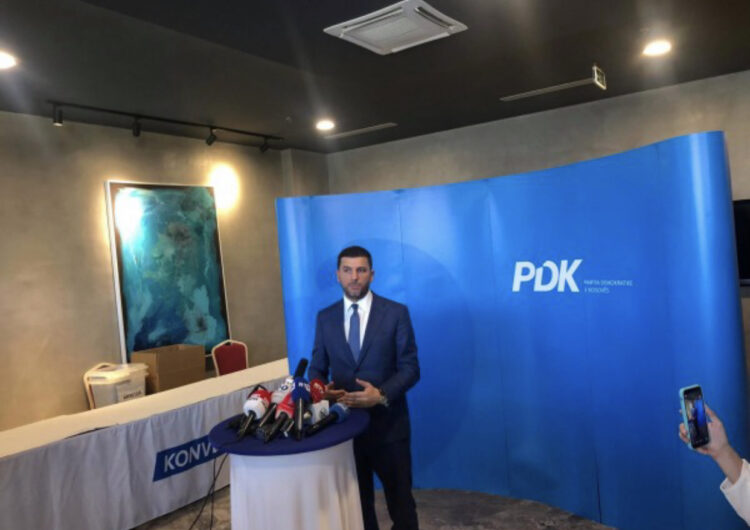 Krasniqi: Nga sot do të punoj për krijimin e ekipit të ri ekzekutiv të PDK-së