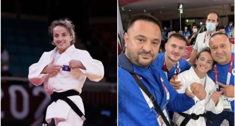 Olimpiada e Tokios: Distria Krasniqi e pathyeshme, i dhuron Kosovës medalje ari