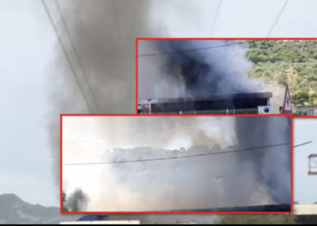 Merr flakë një servis makinash në Fushë-Prezë, zjarri shkakton dëme të mëdha