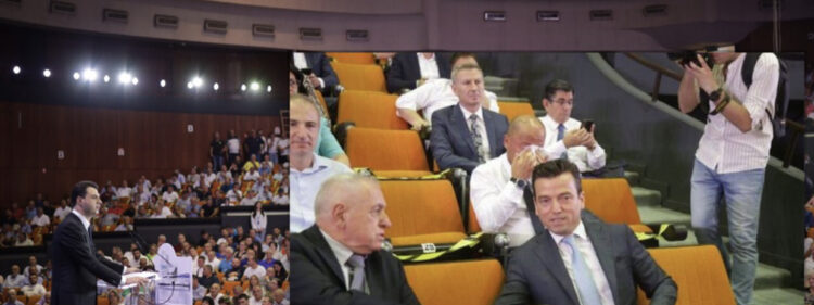 Refuzon të flasë, Agron Shehaj braktis Kuvendin Kombëtar të PD-së