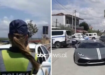 Me shpejtësi mbi 220 km/h, gara me “Lamborghini” dhe “BMW” në Vlorë