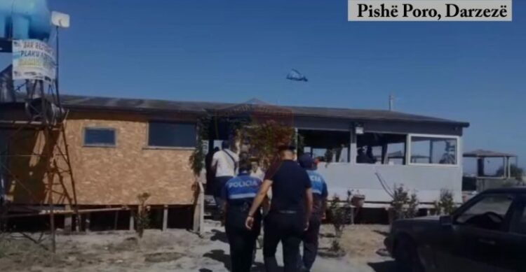 Aksioni për lirimin e plazheve zhvendoset në Pishë Poro dhe Darzezë, procedohet pronari i një biznesi
