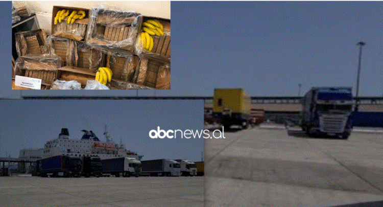 Kontejneri me banane në Portin e Durrësit: Sekuestrohen 14 pako kokainë, dy të shoqëruar
