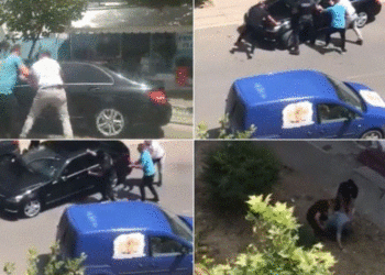 Aksion policor tek ‘Varri i Bamit’, ‘Benzi’ i largohet policisë, efektivët ndalojnë gazetarin (VIDEO)