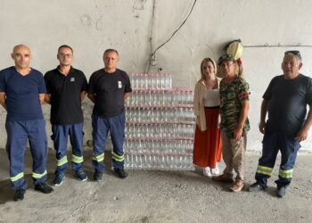 Zjarret në vend, Big Market solidarizohet me situatën: Dhurohet ujë për zjarrëfikësit