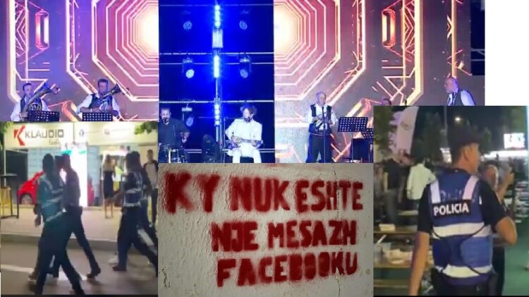 Gaz lotsjellës, incidente dhe përplasje me policinë në koncertin e Bregoviç