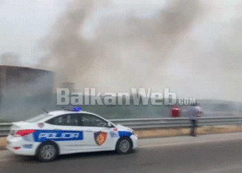 Ish-depot e naftës në Nartë përfshihen nga flakët, Leli: Zjarrëvënie e qëllimshme