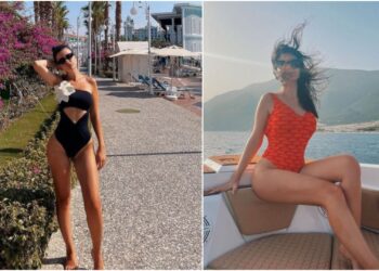 “Puthje pasioni”- Rudina Dembacaj publikon video duke u puthur në buzë me mikeshën e saj