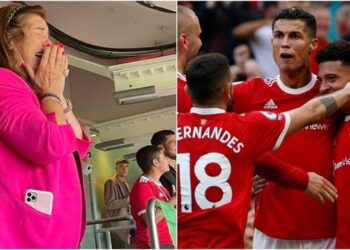Reagimi i nënës së Ronaldos kur ai bën golin e parë te Manchester United bëhet viral
