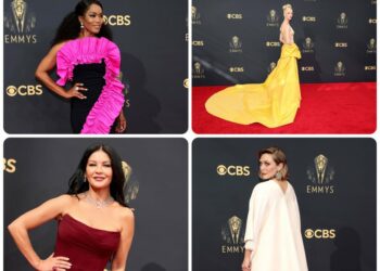 Emmy Awards 2021/ Çfarë veshën yjet në tapetin e kuq?