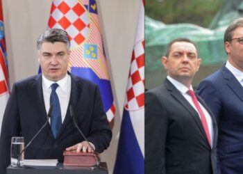 Presidenti i Kroacisë e quan Vuçiçin nxitës të luftës, ministri i Brendshëm serb i del në mbrojtje