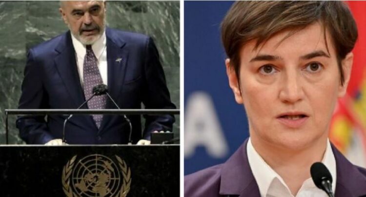 Kryeministrja e Serbisë revoltohet me Ramën që kërkoi njohjen e Kosovës në OKB