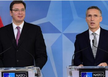 Vuçiç bisedon me sekretarin e NATO-s, nervozohet pse po kritikohet për provokimet