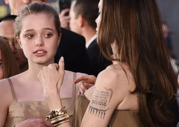 Vajza e Angelina Jolie vesh sërish një fustan të nënës së saj duke krijuar një trend të ri