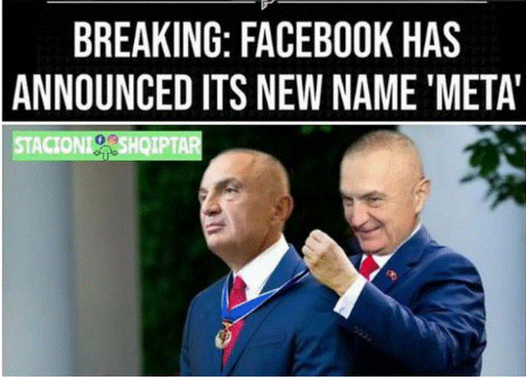 Memet EPIKE në rrjet me emrin e ri të Facebook