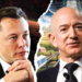 Elon Musk ironizon publikisht Jeff Bezos