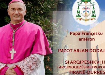 Arjan Dodaj emërohet Arqipeshkv i Tiranës dhe Durrësit, zëvendëson Imzot George Frendon
