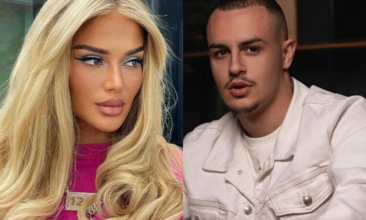 Bllokuan rrugën për klip! Policia ndalon Loredanën dhe Don Xhonin (VIDEO)