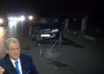 U aksidentua, reagon truproja i ish-kryeministrit Berisha: Benz-i na erdhi përballë