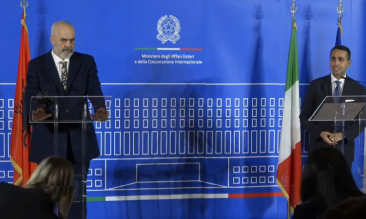 Rama në krah të ministrit të Jashtëm italian: Bashkëpunime të rëndësishme në projekte të përbashkëta!