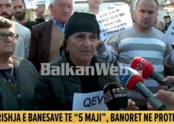 Prishja e banesave te “5 Maji”, banorët në protestë: Këtë s’e bënte as serbi, do të bllokojmë parlamentin