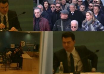 Ndahet prapë godina e PD/ Berisha dhe Basha dy mbledhje paralele në selinë blu