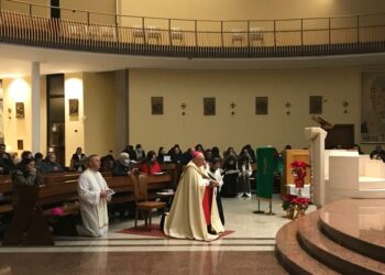 Vigjilja e lutjes për përgatitjen e hyrjes së Arqipeshkvit të ri Imzot Arjan Dodaj