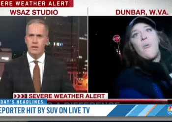 Po raportonte live, gazetarja në SHBA goditet nga një makinë (VIDEO)