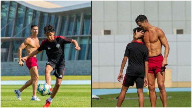 Ronaldo stërvitet me djalin e tij, portugezi ka një mesazh të bukur