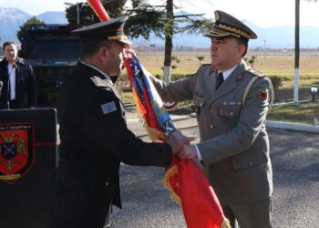 Merr zyrtarisht detyrën komandanti i Policisë Ushtarake, Shkëlqim Çela