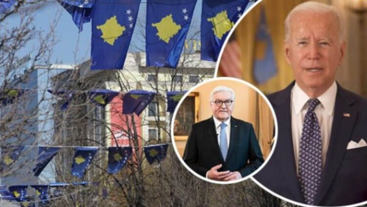 Nesër përvjetori i 14-të i pavarësisë së Kosovës, urojnë Biden dhe Steinmeier