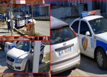 Aksident i frikshëm në Radhimë/ Makina del nga rruga, dy të plagosur rëndë